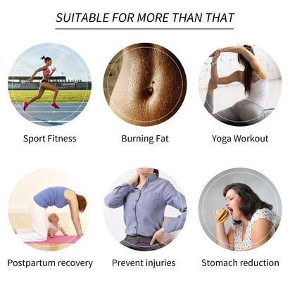 YIANNA Gaine Amincissante Femme en Latex, 9 Baleines Acier, 3 Crochets