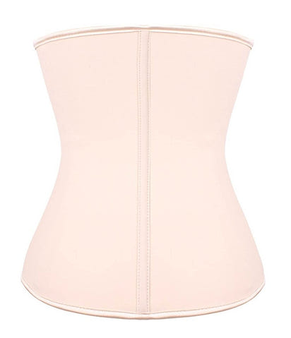 YIANNA Gaine Amincissante Femme en Latex, 9 Baleines Acier, 3 Crochets