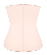 YIANNA Gaine Amincissante Femme en Latex, 9 Baleines Acier, 3 Crochets