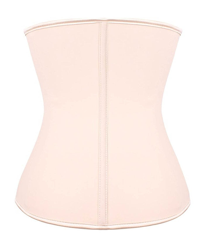 YIANNA Gaine Amincissante Femme en Latex, 9 Baleines Acier, 3 Crochets